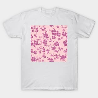 Creepy Flowers Pattern 9 T-Shirt